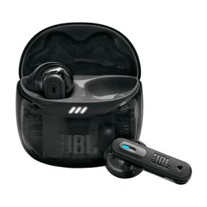 Image : JBL Tune Flex 2 Ghost Edition Noir fantôme - Ecouteurs sans fil