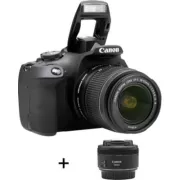 CANON EOS 2000D + EF-S 18-55 IS II + EF 50mm Appareil photo Reflex