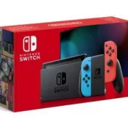 Nintendo Switch avec une paire de Joy-Con Neon Rouge et Bleu 2019