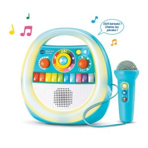Image : Vtech Baby MusiceKid Karaoké Bleu - Jeu électronique