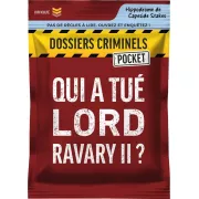 Dossiers Criminels Pocket 2 Qui a tué Lord Ravary II ? Asmodee