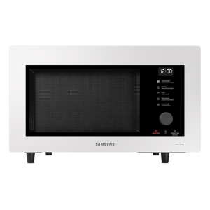 Image : Samsung MC32DB7746KE Micro-ondes Blanc Porcelaine -