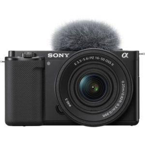 Image : SONY ZV-E10 + optique 16-50mm - Appareil photo Hybride