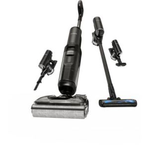 Image : TINECO Floor One Switch S7 Stretch premium Noir - Aspirateur laveur