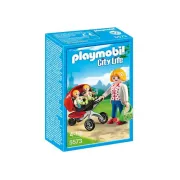 Playmobil 5573 Maman avec Jumeaux et Landau - City Life