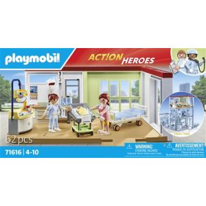 Image : Playmobil Action Heroes 71616 Chambre de maternité