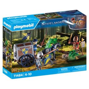Image : Playmobil Novelmore 71484 Convoi de Novelmore avec bandit