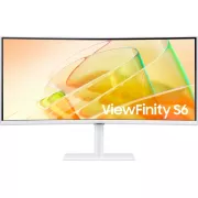 SAMSUNG LS34C650TAUXEN ViewFinity S65TC Blanc