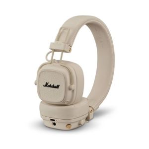 Image : Marshall Major V Bluetooth Beige - Casque Supra-auriculaire