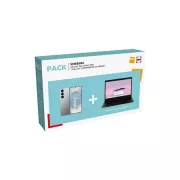 SAMSUNG Galaxy S25 256Go Gris + Chromebook Go Argent