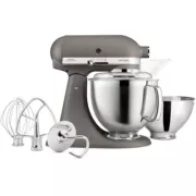 KITCHENAID 5KSM185PSEGR Artisan Gris Impérial - Robot pâtissier