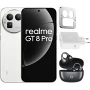 REALME Pack GT8 Pro 512Go Blanc+Charger+BudClip