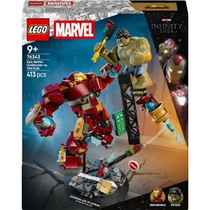 Image : LEGO 76343 Le combat légendaire entre Hulkbuster et Hulk Marvel