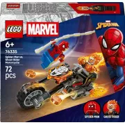 LEGO 76335 Spider-Man et sa moto contre Ghost Rider Marvel