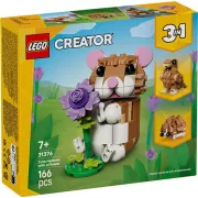 LEGO 31376 L'adorable hamster et la fleur Creator