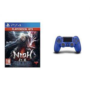 Image : Nioh HITS + Manette Dual Shock V2 Bleu pour PS4