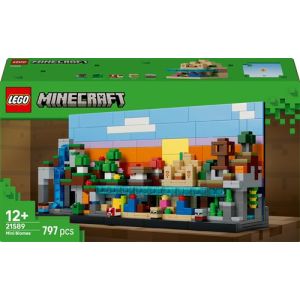 Image : LEGO 21589 Mini biomes Minecraft