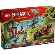LEGO 71857 La cabane et les véhicules des Ninjas Ninjago