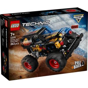 Image : LEGO 42219 Monster Jam Grave Digger - Feu et glace Technic