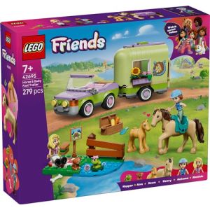 Image : LEGO 42695 La remorque du cheval et du poulain Friends