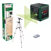 BOSCH Quigo Green avec trépied - Niveau laser à lignes vertes 0603663C04