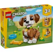 LEGO 31382 Les adorables animaux : le chiot joueur Creator 3-en-1