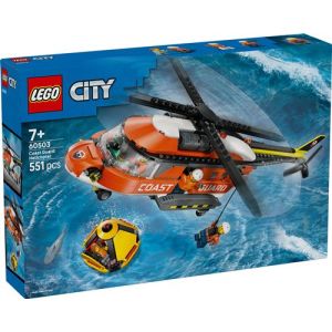 Image : LEGO 60503 L'hélicoptère des garde-côtes City