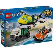 LEGO 60505 Avion  camion d'assistance et aéroglisseur modulable City