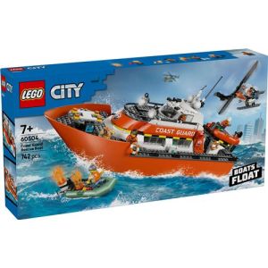 Image : LEGO 60504 Le bateau de sauvetage et l'hélicoptère des garde-côtes City