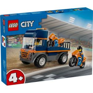 Image : LEGO 60491 Le transporteur de motos City