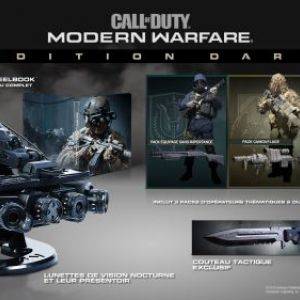 Image : Call of Duty Modern Warfare Edition Dark PS4