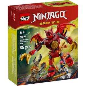 Image : LEGO 71851 Pack de combat : le robot dragon de Kai Ninjago