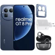 REALME Pack GT8 Pro 512Go Bleu + Charger + BudsClip