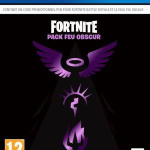 Image : Pack Feu Obscur Fortnite PS4