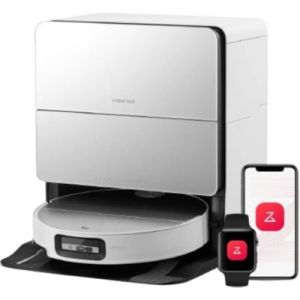 Image : ROBOROCK Saros 10 blanc - Robot Aspirateur Laveur