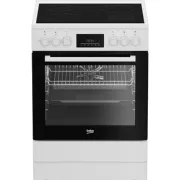 BEKO FBE67300WCS - Cuisinière vitrocéramique