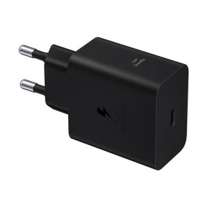 Image : Chargeur Samsung 60W USB-C Noir pour Galaxy S26 Ultra - EP-T6010NBEGWW