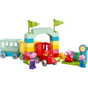 Image : LEGO DUPLO 10466 Le voyage en train avec Papy Pig - Peppa Pig