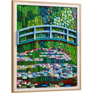 Image : LEGO 31220 Claude Monet: le bassin aux nymphéas  harmonie verte Art