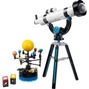 LEGO 31378 Le télescope d'exploration spatiale - Creator 3-en-1