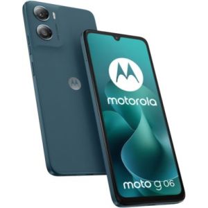 Image : MOTOROLA G06 128Go Tapestry Bleu - Smartphone