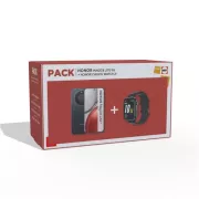 Pack Honor Magic 8 Lite 256 Go Midnight Black + Honor Choice Watch 2i Noir