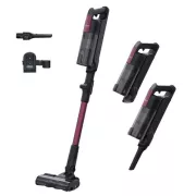 Hoover HF310HX 011 Noir Magenta - Aspirateur balai