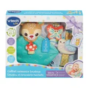 Doudou Vtech Baby Coffret naissance toudoux Doudou et bracelets hochets