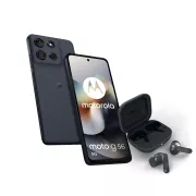 MOTOROLA Moto g56 256 Go Noir + écouteur buds bass