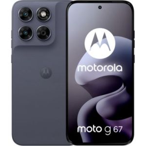 Image : MOTOROLA G67 256Go Gris - Smartphone