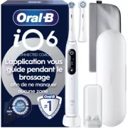 ORAL-B iO6 Series White Luxe Edition - Brosse à dents