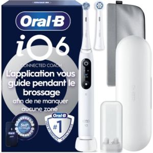 Image : ORAL-B iO6 Series White Luxe Edition - Brosse à dents