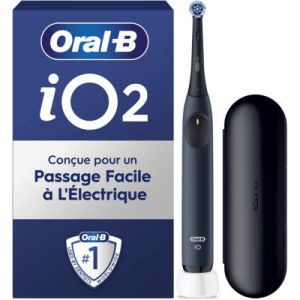 Image : ORAL-B iO2 Marine Blue Deep Clean + Travel Case - Brosse à dents