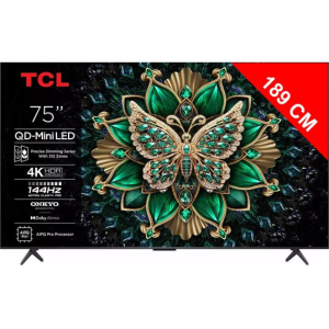 Image : TCL 75C6K - TV Mini LED 4K 75'